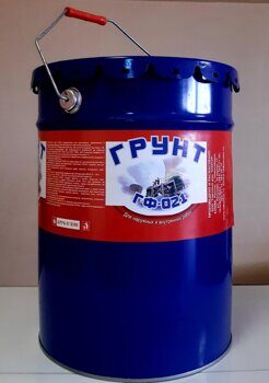Грунт ГФ-021 ГОСТ серый 25кг